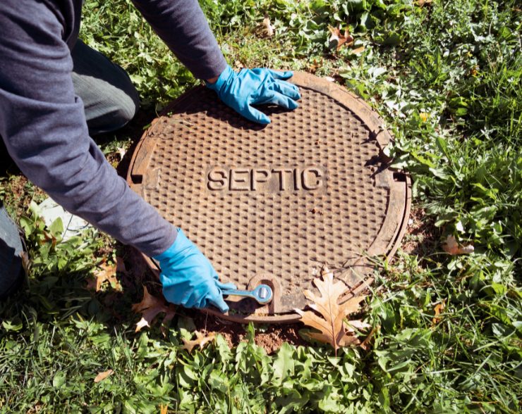 Septic system installation in Brooklyn, MI